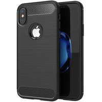 CARBON Dėklas telefonui IPHONE XS MAX - juodas