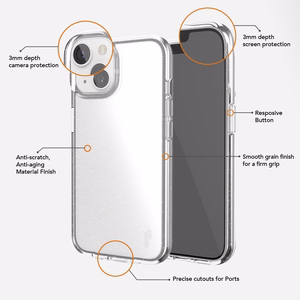 Ugly Rubber Vogue case for iPhone 6G / 7G / 8G / SE 2 / SE 3 clear