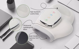 Rankų ir riešų masažuoklis Reach Smart Hand Massager pilkas