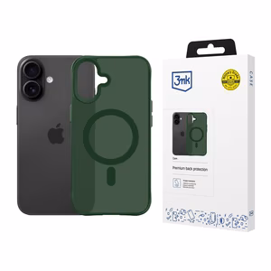 3mk Smoke MagCase skirtas iPhone 17 žalias-permatomas