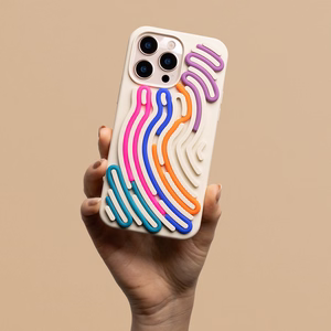 DIY Snake dėklas skirtas iPhone 17 6,3" smėlio spalvos