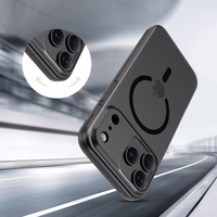 Tech-Protect MagSlim Magnetinis dėklas telefonui iPhone 17 Pro - matinė juoda