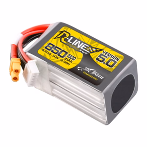„Tattu R-Line“ versija 5.0, 850 mAh, 14,8 V, 4S1P, 150C, XT30U-F
