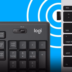 Logitech 920-009800 klaviatūra Pelė įskaityta Biuras Radijo dažnio belaidė QWERTY JAV tarptautinė versija Grafitas