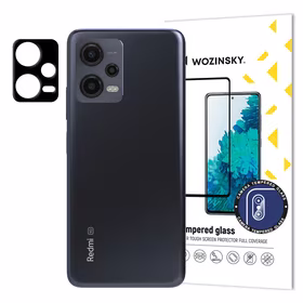 Wozinsky pilnas kameros grūdintas stiklas Xiaomi Redmi Note 12 5G / Poco X5 5G telefonų kamerai, 9H