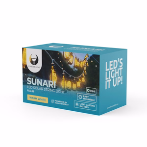 Forever Light Solar LED string Lanterns SUNARI FLS-86 30LED 6,5m 600mAh Ni-MH