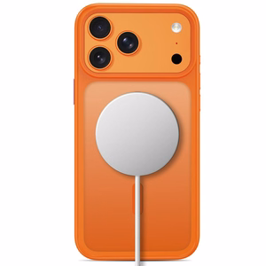 Tech-Protect Magmat MagSafe CC dėklas iPhone 18 Pro Max / 17 Pro Max, matinis oranžinis