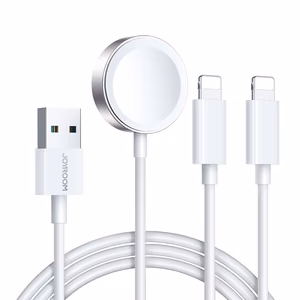 Joyroom S-IW007 кабель 3 в 1 USB-A магнитное зарядное устройство - Lightning 1.2м - белый