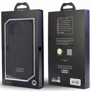 Audi Silikono dėklas telefonui iPhone 11 / Xr 6.1 – juodas