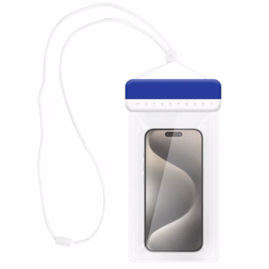 Atsparus vandeniui dėklas - Tipas 3 tamsiai mėlynas-baltas (230x118 mm)