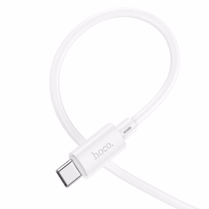 Kabelis USB C į USB C Hoco 3A 60W 2 m X88 baltas