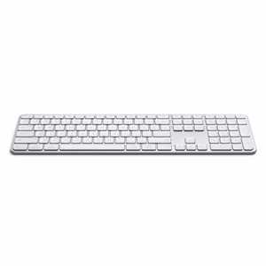 Satechi Slim EX3 belaidė QWERTY klaviatūra Mac / PC, ST-KEX3S-EN, sidabrinė