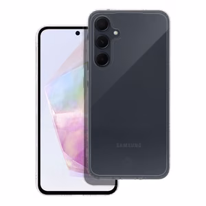 FORCELL F-PROTECT Ilgalaikis plonas dėklas SAMSUNG A35 - skaidrus