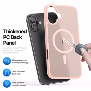 Dėklas Dux Ducis Yind Apple iPhone 17 rožinis