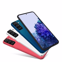 Nillkin Super Frosted Shield - dėklas Samsung Galaxy S21+ (Bright raudonas)