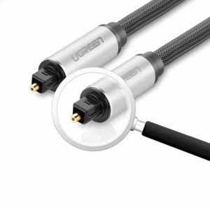 Ugreen AV108 10540 optinis Toslink/SPDIF laidas 2m - pilkas