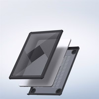 Dėklas Dux Ducis "LCGH" Apple MacBook Air 13.6" (2022/2024/2025) juodas