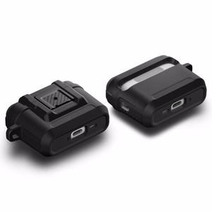 Spigen Lock Fit dėklas AirPods Pro 3 juodas