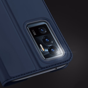 Dux Ducis Skin Pro dėklas telefonui dėklas su atvartu Vivo V23e juoda