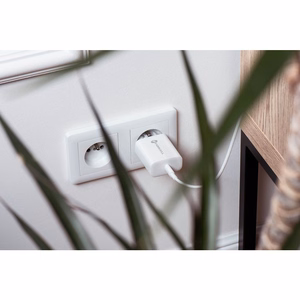 Įkroviklis Forcell + "USB-C (Type-C) to Lightning Cable" (1xUSB-C 3A 20W) baltas