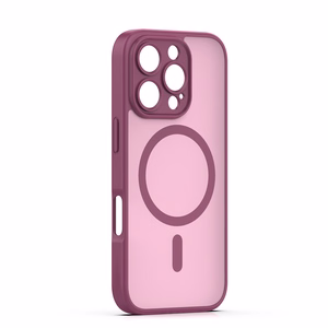 Mag Matt dėklas iPhone 16 Pro Max 6,9" kaštoninė