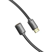 HDMI 2.0 vyras į HDMI 2.0 moteris prailginimo kabelis Vention AHCBD, 0,5 m, 4K 60Hz (juodas)
