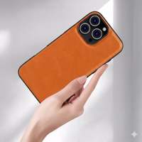 Dėklas X-Level "Earl III Collection" Apple iPhone 17 Pro oranžinis