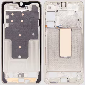 Vidurinis rėmelis Samsung S916 S23 Plus (Kreminė)