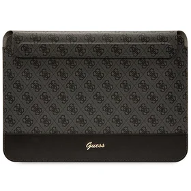 Guess 4G Stripe Metal Logo dėklas 14" nešiojamam kompiuteriui - juodas