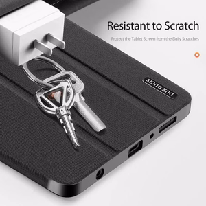 Dėklas Dux Ducis Domo Samsung X110/X115 Tab A9 8.7/X130/X135 Tab A11 8.7 juodas