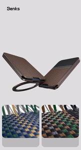 Benks piniginė magnetinė ArmorGo Kevlar stovas Aurora Light