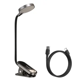 Baseus mini LED lamp with clip gray (DGRAD-0G)