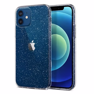 Kristalinis blizgus dėklas Samsung Galaxy A35 5G Sidabrinis