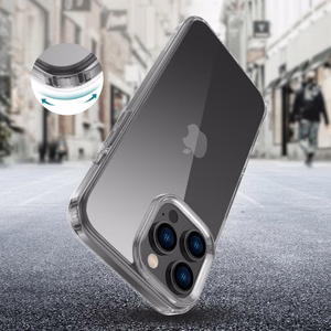 Tech-Protect FlexAir Hybrid dėklas telefonui iPhone 16 Pro Max - skaidrus