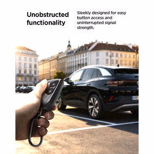 Juodas automobilio rakto pultelio dėklas Spigen VK100