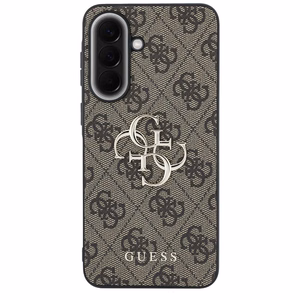 Guess dėklas Samsung Galaxy A37 (4G Big Metal Logo) rudas