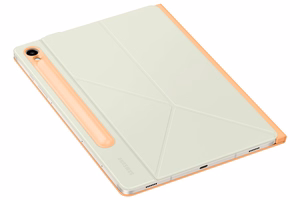 BX710PO Smart Book Cover Samsung Galaxy Tab S9/S9 FE/S10 FE/S10 Lite, oranžinis