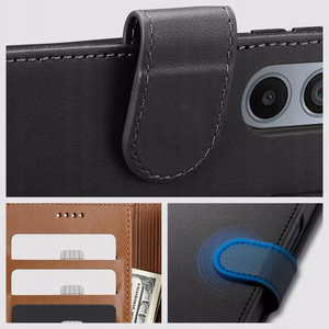 Tech-Protect Wallet dėklas telefonui Samsung Galaxy XCover 7 - juodas