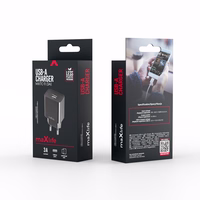 Maxlife MXTC-11 įkroviklis 1x USB-A 3A juodas
