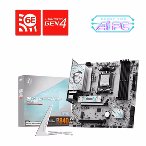 MSI B840M GAMING PLUS WIFI6E pagrindinė plokštė AMD B840 Socket AM5 micro ATX