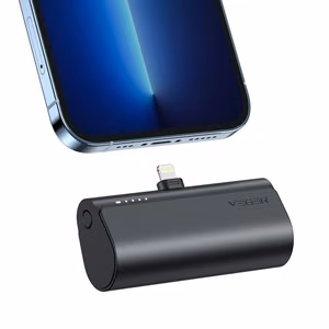 Išorinė baterija POWER BANK VEGER PlugOn (W0556P) lightning 5000mAh (20W) juoda