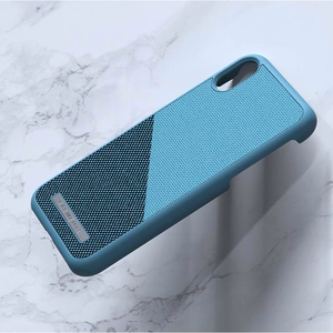 Nordic Elements Saeson Freja dėklas, skirtas iPhone XR, tamsiai melsvai žalias