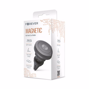 Forever magnetinis automobilio laikiklis M-17 juodas