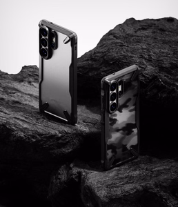 Ringke Fusion X Dėklas for Samsung Galaxy S26 Ultra - Clear juodas