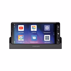 Smartphone - MAXCOM MS601 BLACK + Transparent Back case