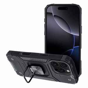 NITRO dėklas telefonui IPHONE 16 Pro juodas