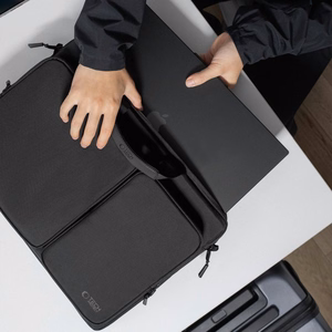 Tech-Protect Defender krepšys 17" nešiojamam kompiuteriui - juodas