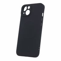 Dėklas "MagCase Silicone" skirtas iPhone 17 juodas