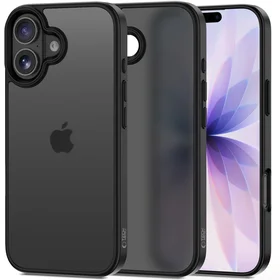 Tech-Protect MagMat dėklas iPhone 17 telefonui - matinė juoda