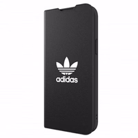Adidas OR Knygelės Dėklas BASIC iPhone 13 Pro Max 6,7" juoda balta 47127